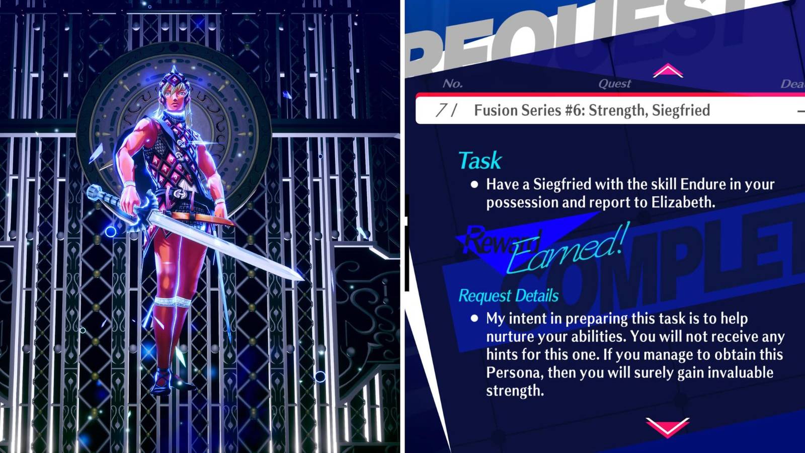 The Player Fusing Siegfried & Elizabeth Request 71