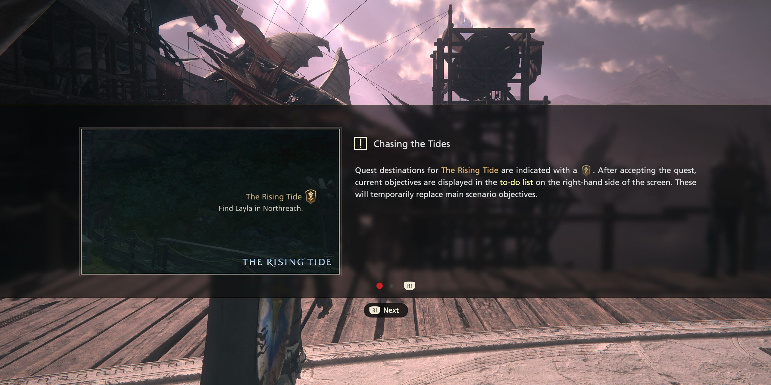 How to Start the FF16 DLC (The Rising Tide)