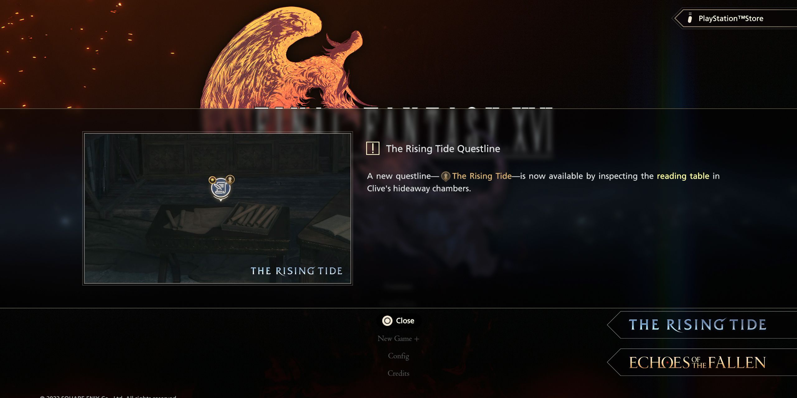 How to Start the FF16 DLC (The Rising Tide)