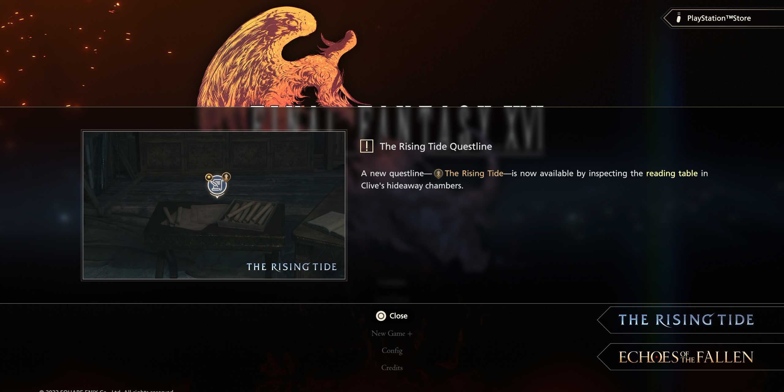 Ff Rising Tide Chief How to Start the FF16 DLC (The Rising Tide)