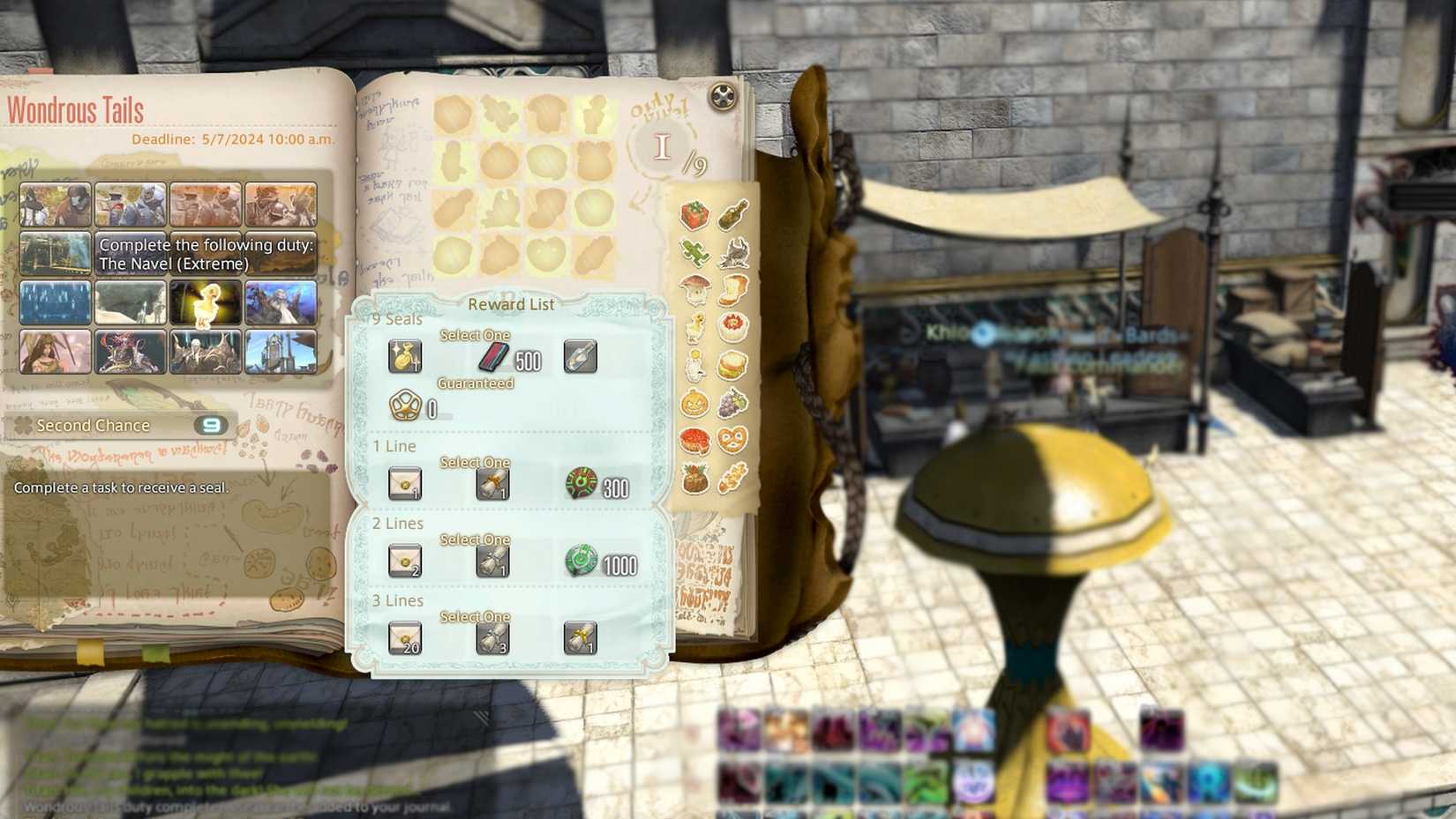 FFXIV Wondrous tails