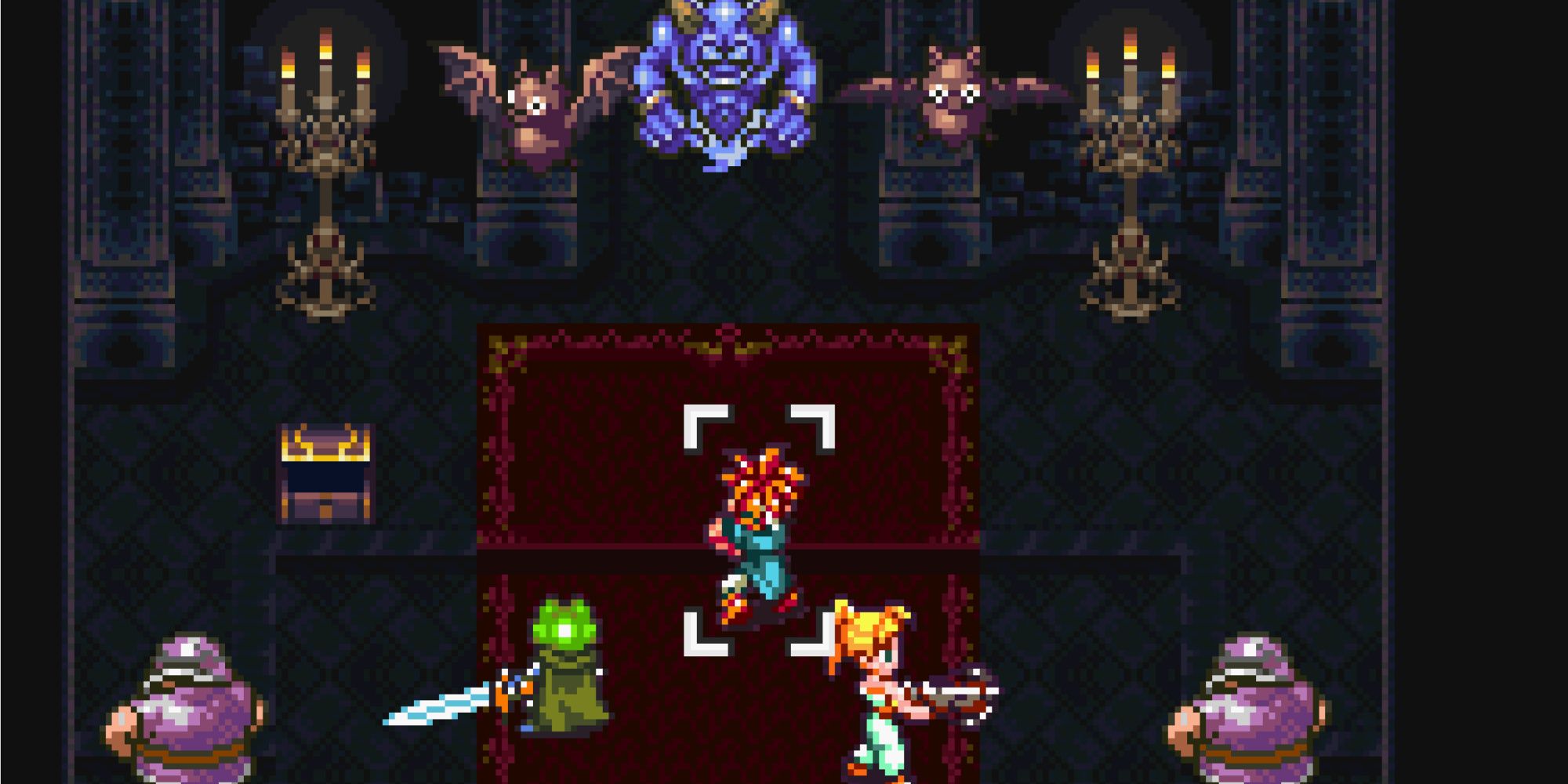 Fighting a battle in Chrono Trigger