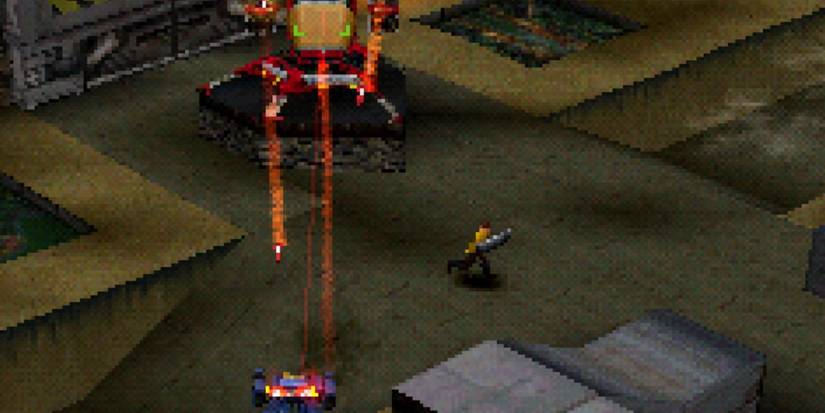 Fighting enemies in Future Cop LAPD