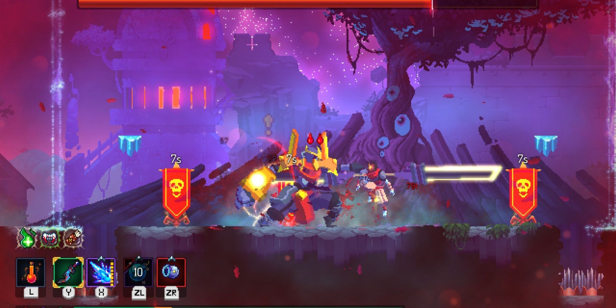 Fighting The Hand of the King in Dead Cells