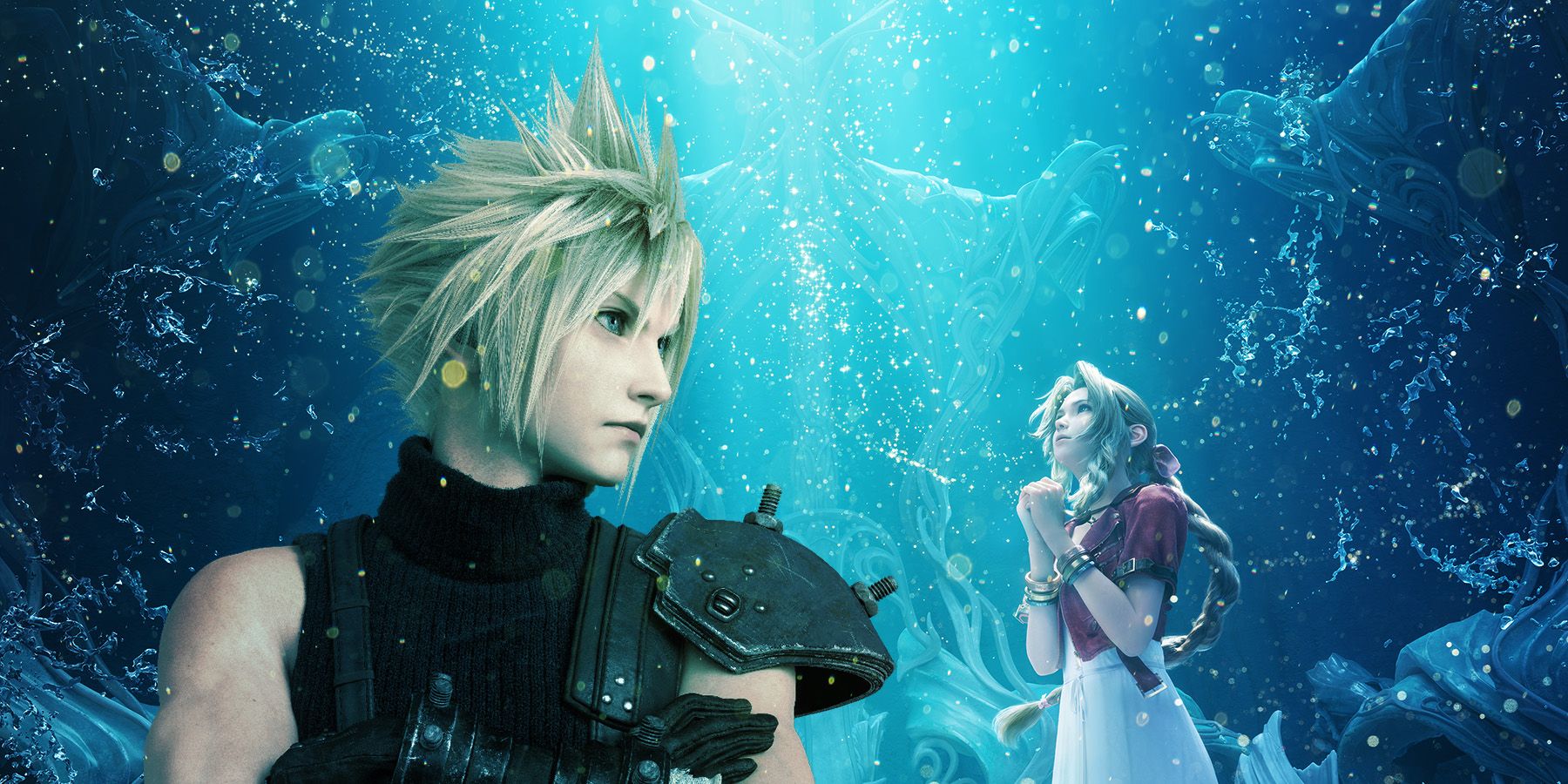 Final Fantasy 7 Rebirth Cloud and Aerith