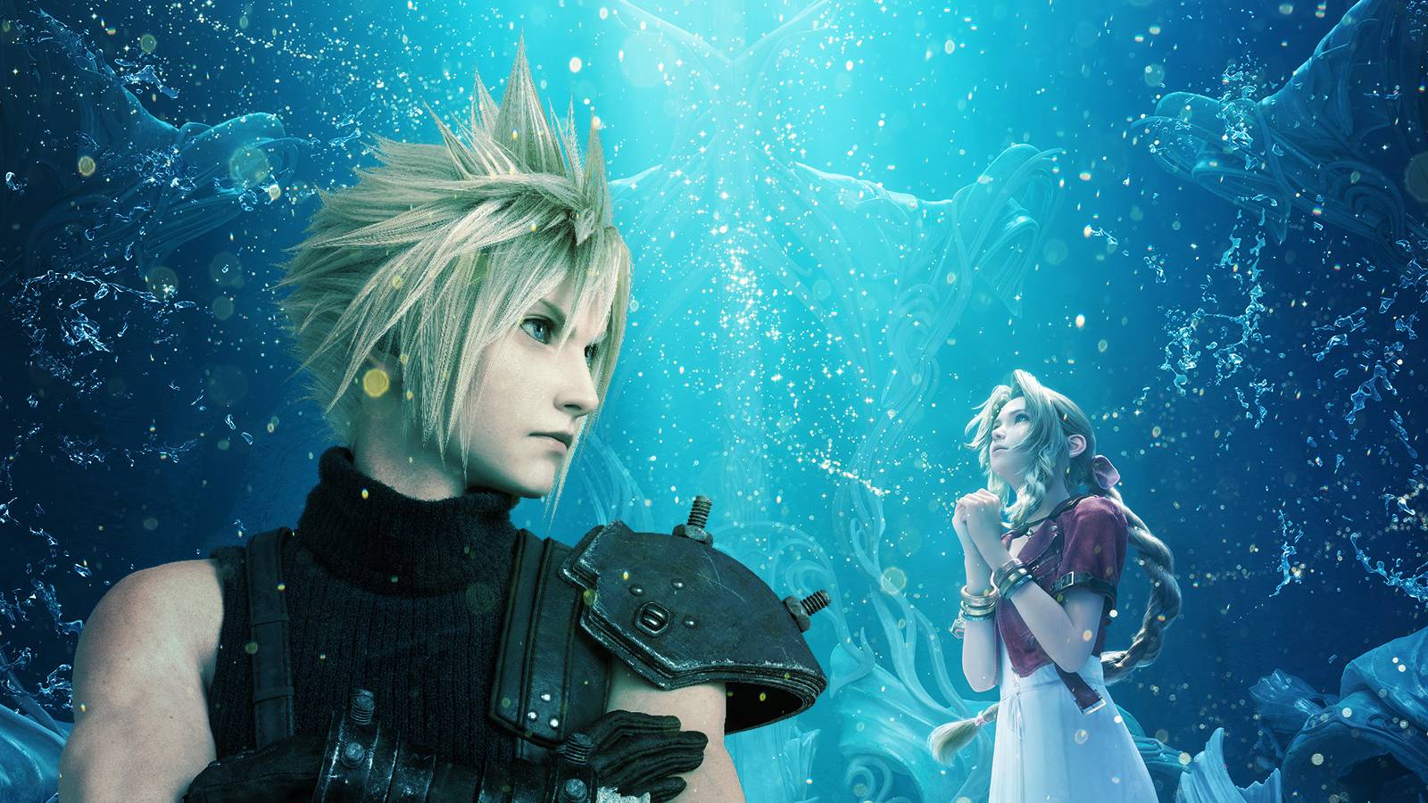 Final Fantasy 7 Rebirth Cloud and Aerith