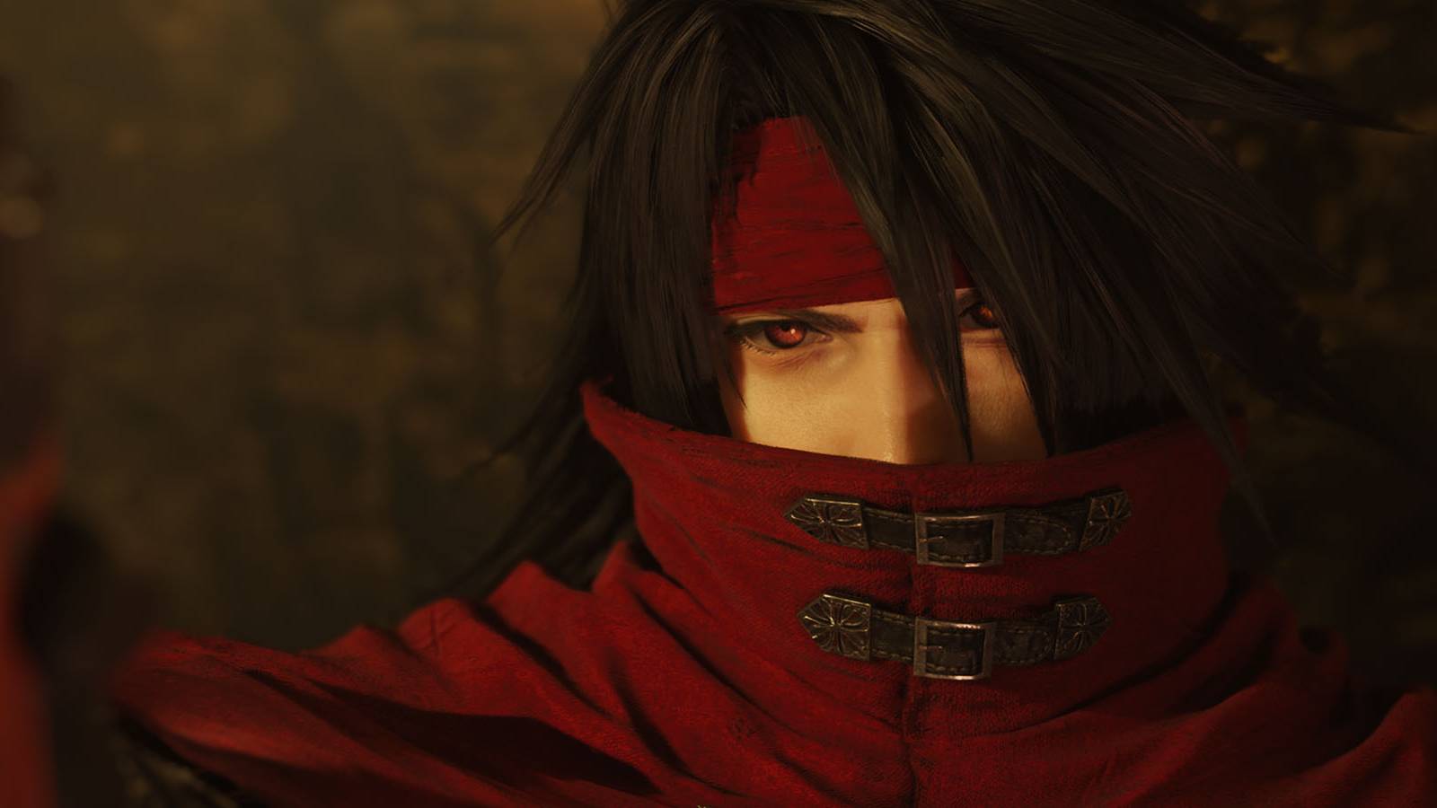 A close-up of Vincent Valentine in Final Fantasy 7 Rebirth.