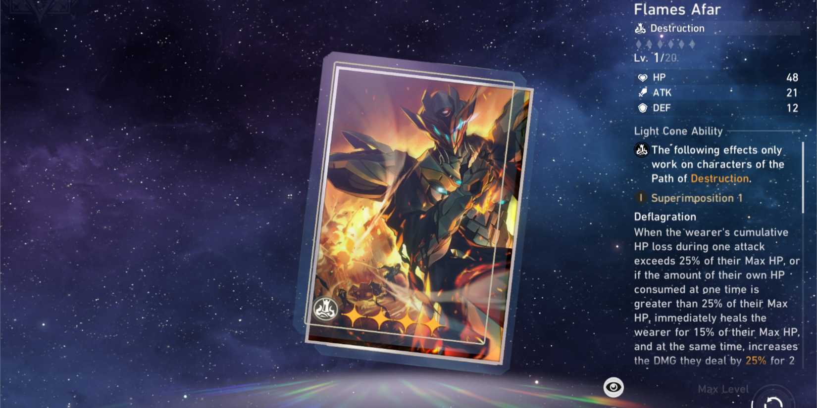 Flames Afar Light Cone Honkai Star Rail-1