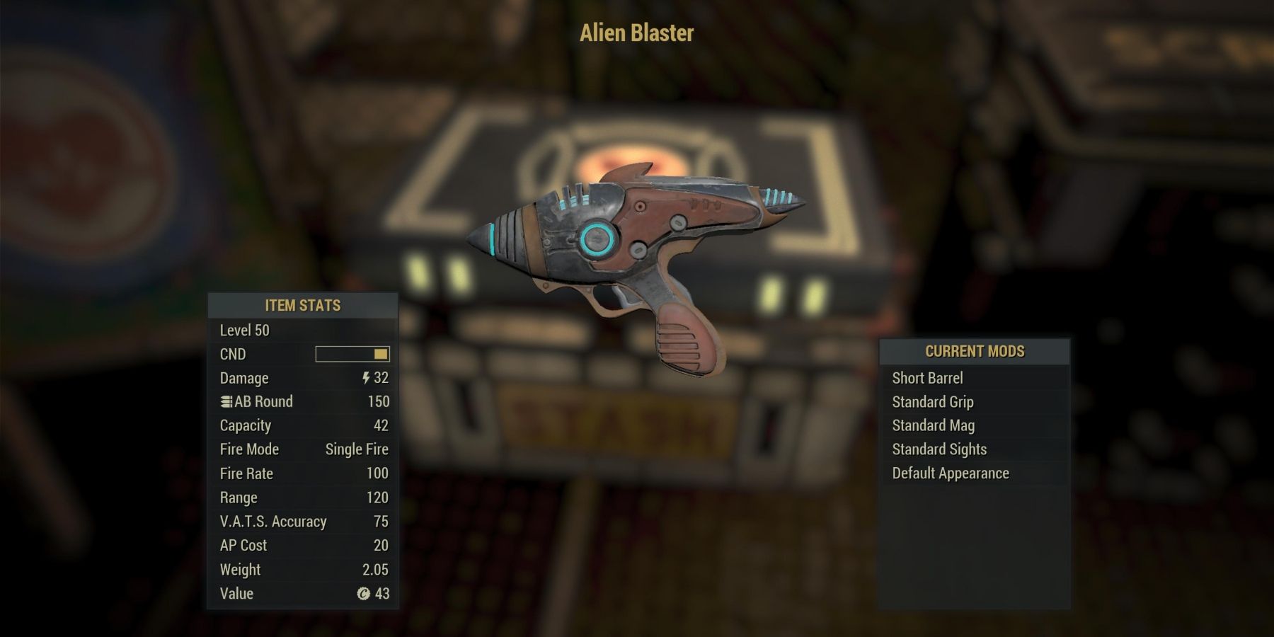 FO76-best-Weapons-Alien-Blaster
