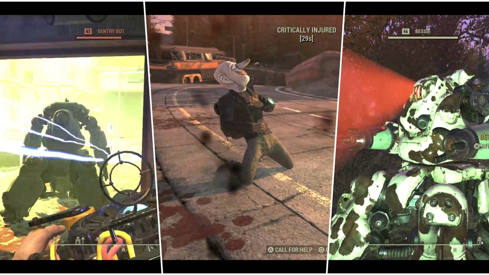 Where do Sentry Bots Spawn in Fallout 76?