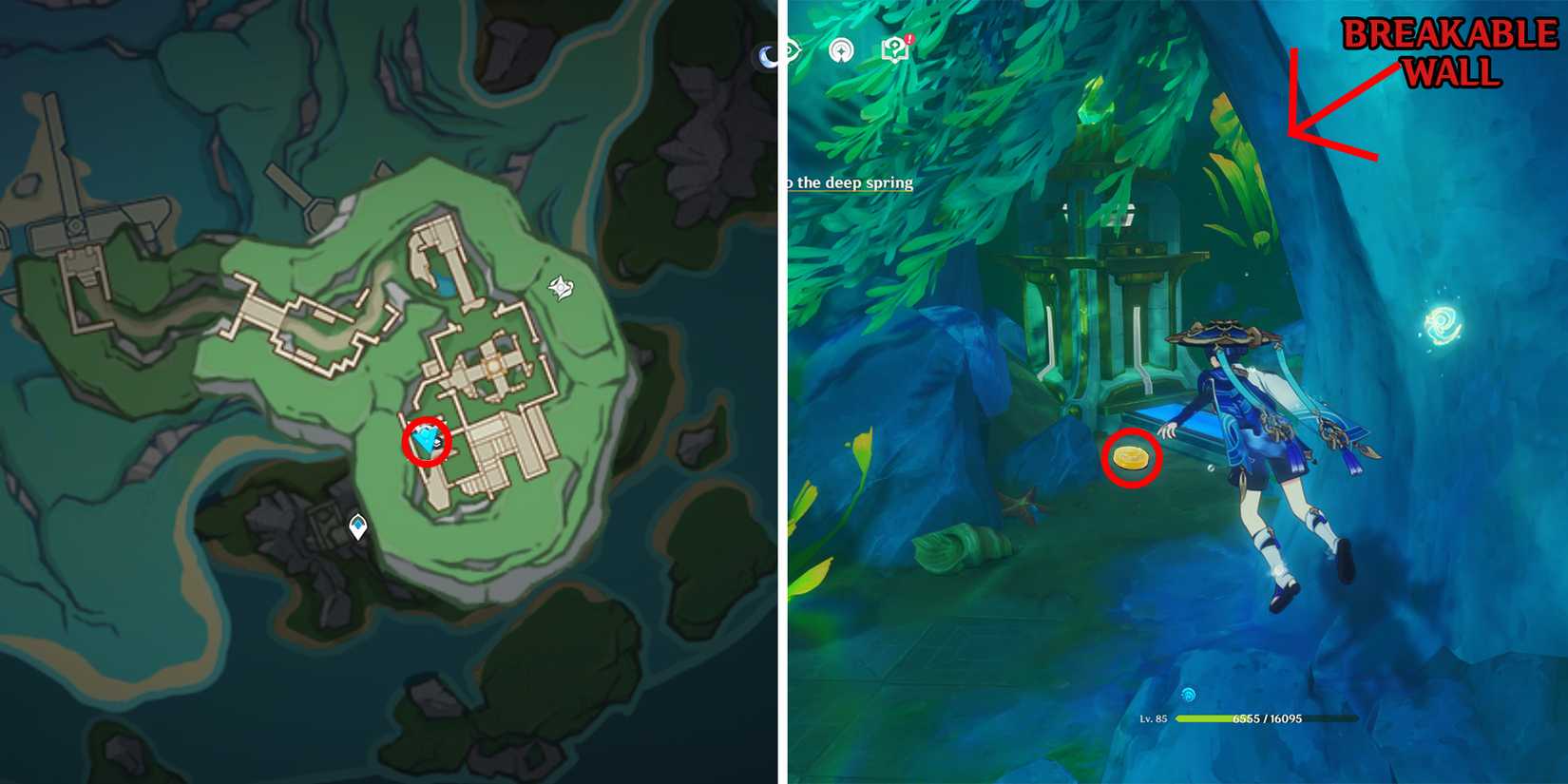 fontaine radinat spincrystal 118 location in genshin impact