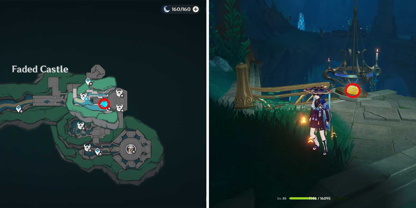 fontaine radinat spincrystal 127 location in genshin impact