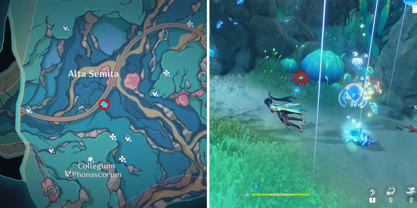 fontaine radinat spincrystal 130 location in genshin impact