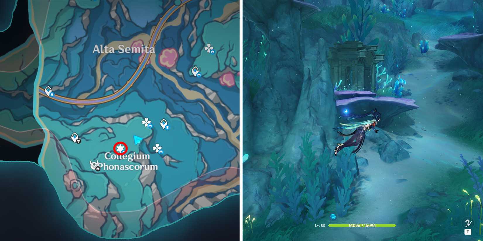 fontaine shrine of depth location 10 in genshin impact