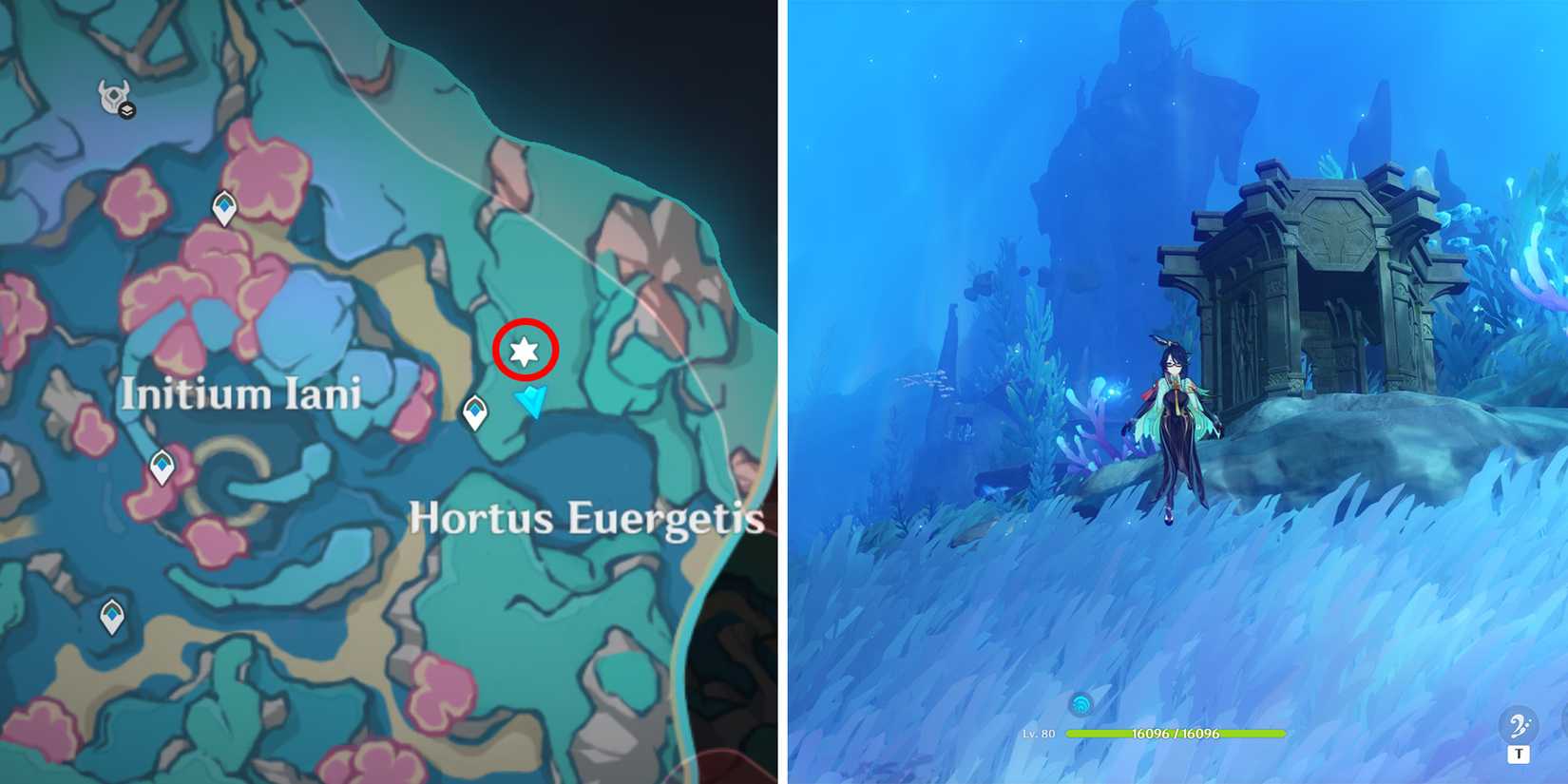 fontaine shrine of depth location 9 in genshin impact