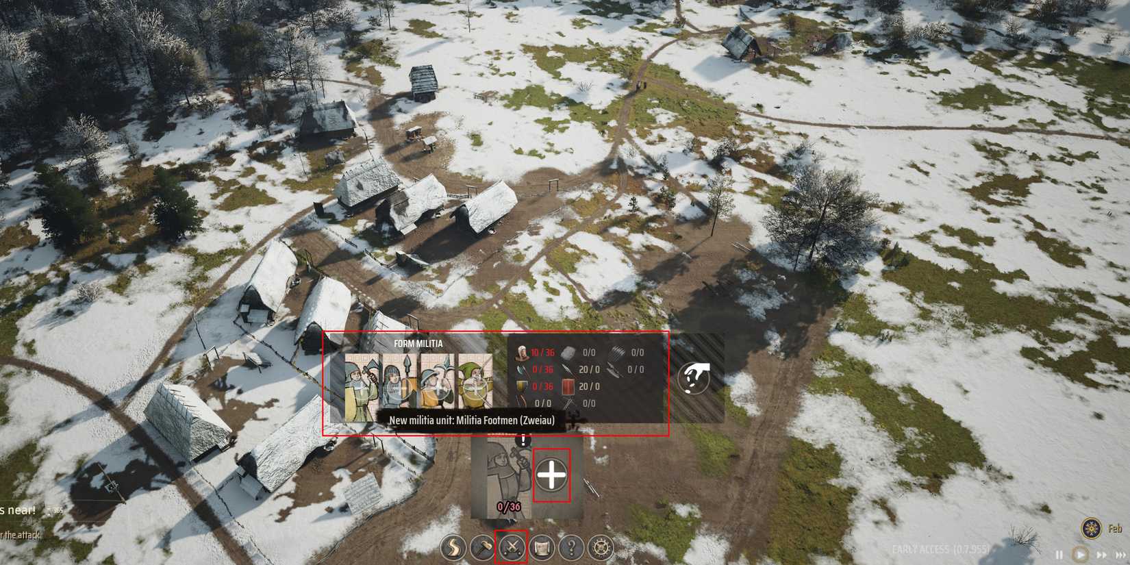 Form Militia-1 Manor Lords