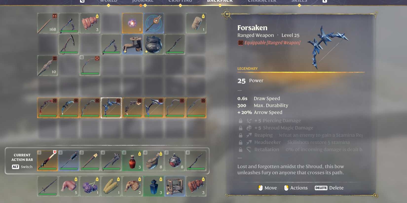 Forsaken Bow In Enshrouded