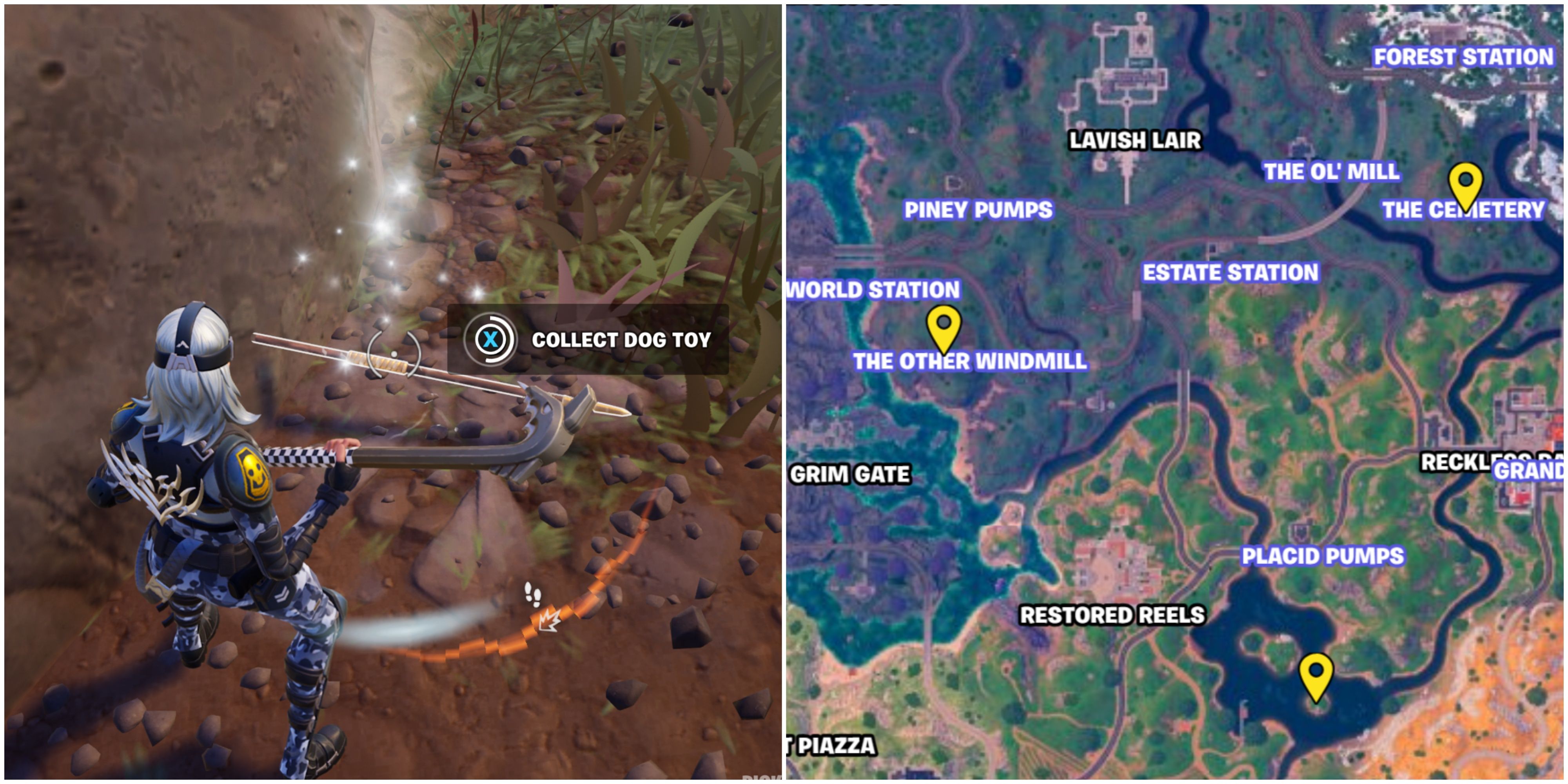 locations of the artifacts in the cerberus snapshot quests
