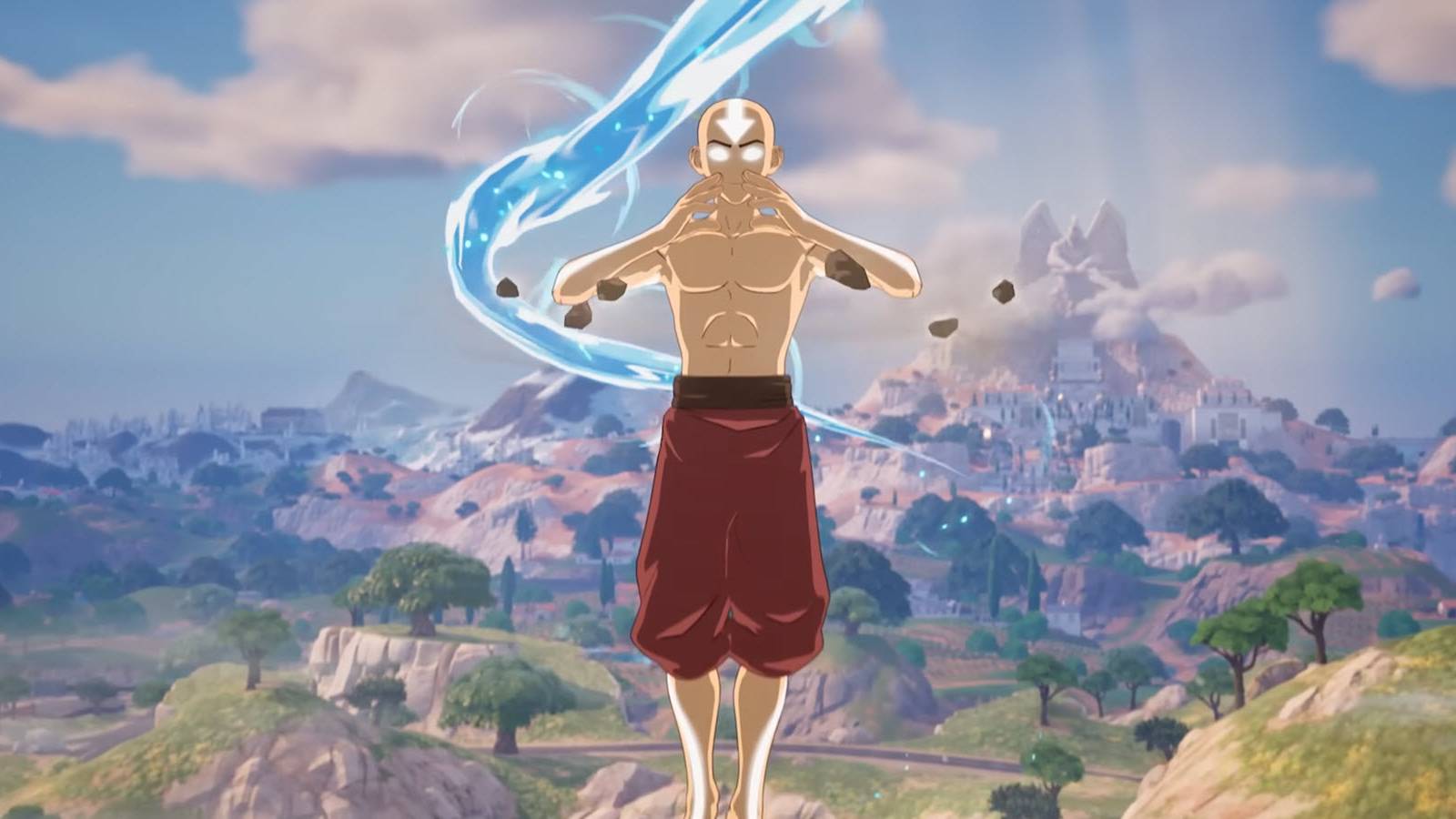 fortnite avatar aang trailer
