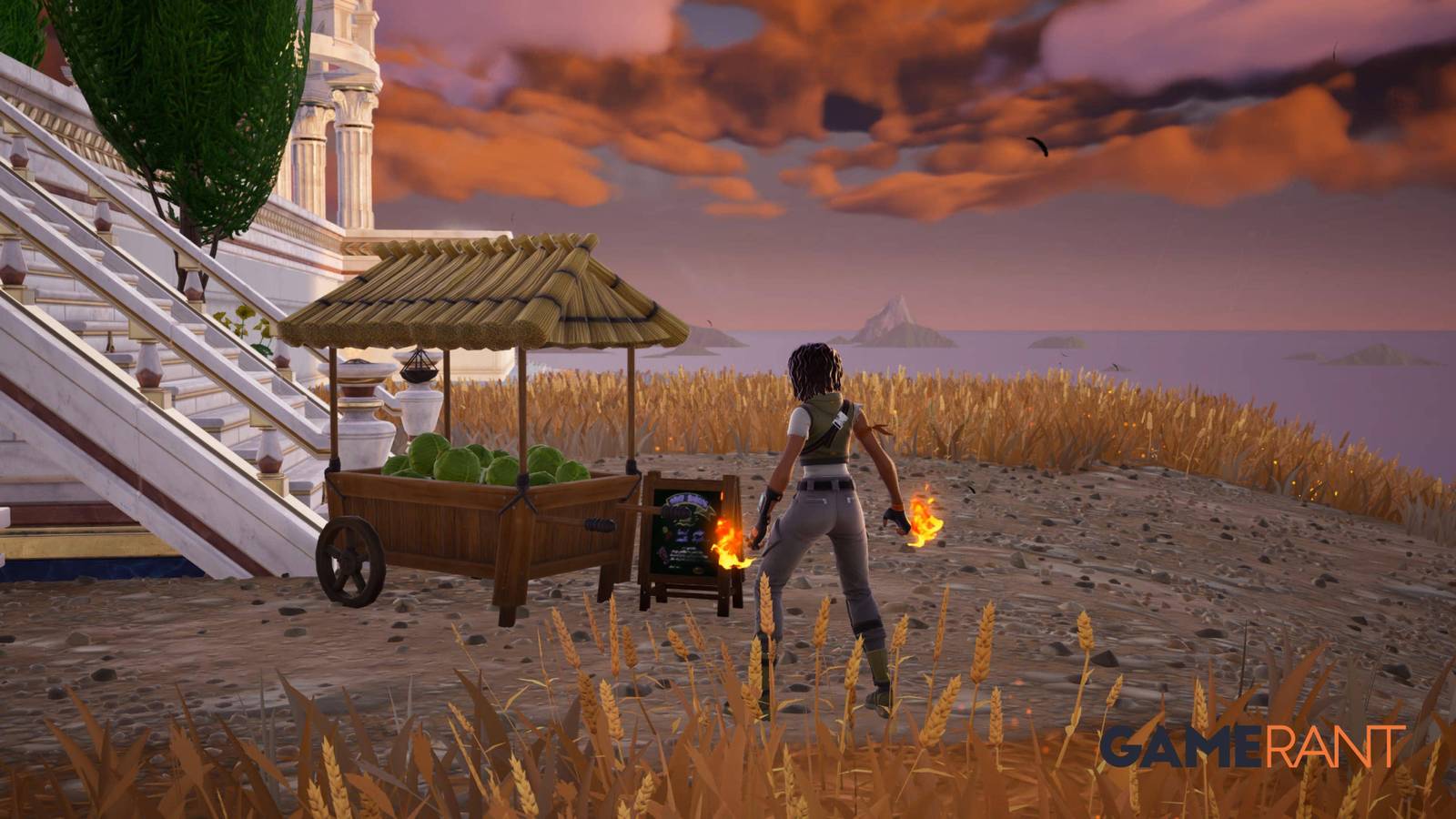 fortnite cabbage cart locations