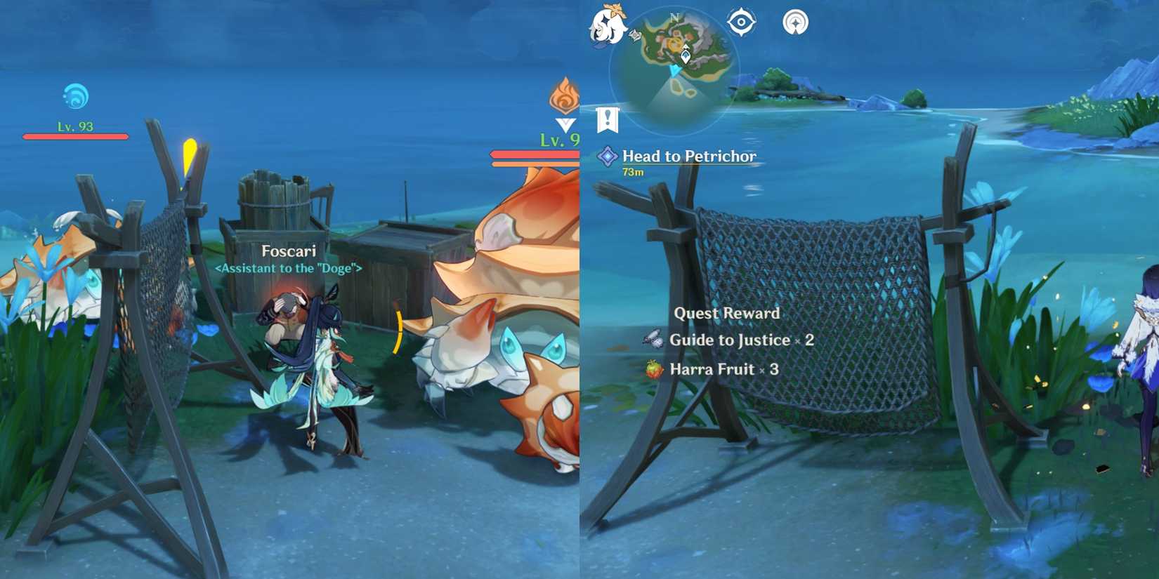 foscari supply transport hidden quest petrichor in genshin impact