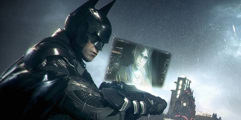 Batman talking with Oracle in Batman: Arkham Knight