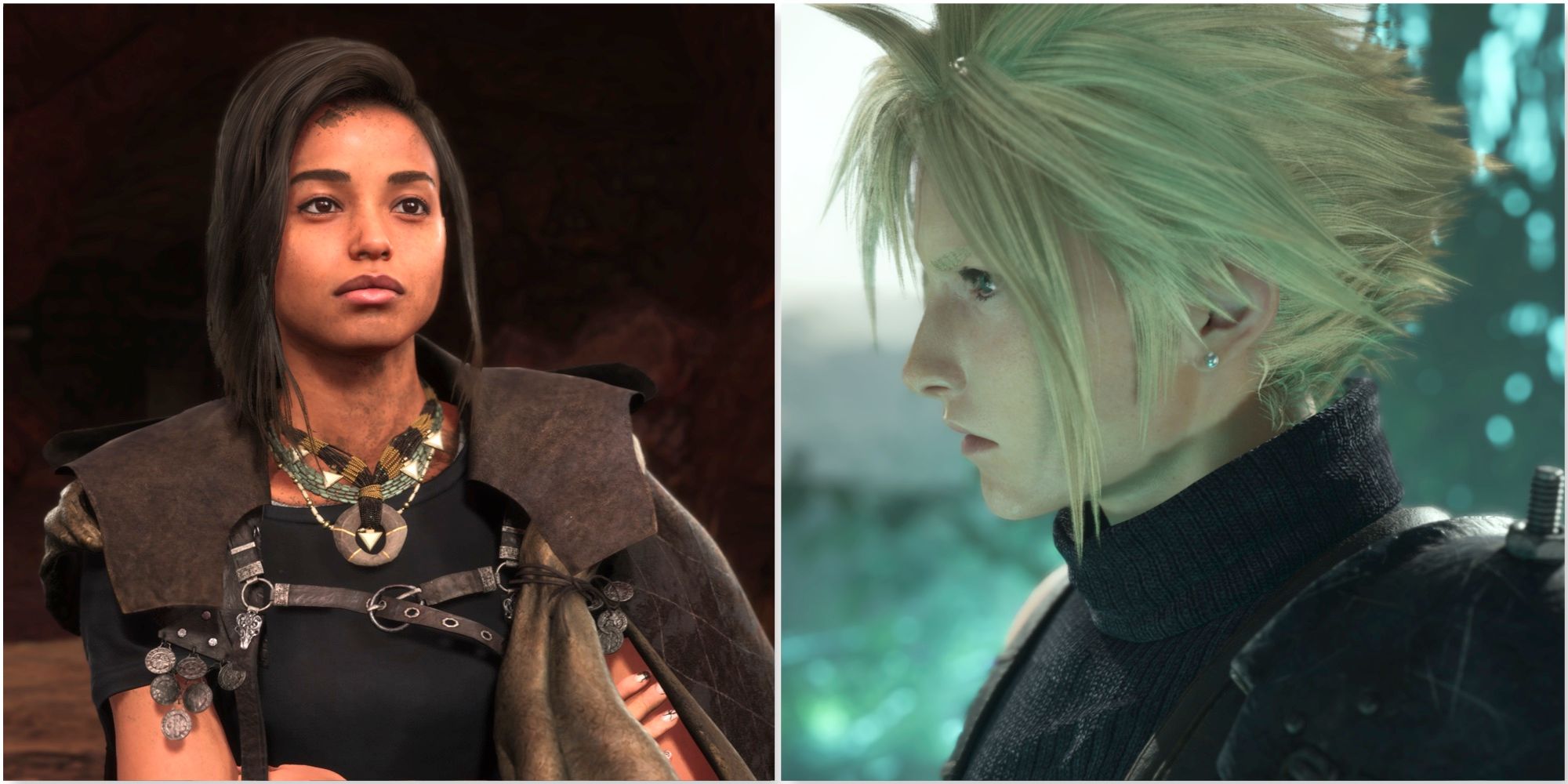 Frey in Forspoken and Cloud in Final Fantasy 7 Rebirth