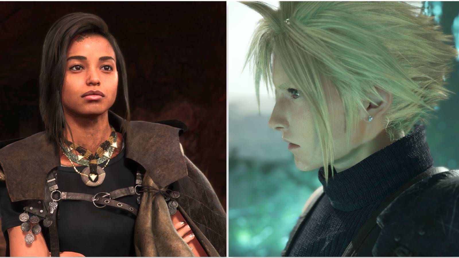 Frey in Forspoken and Cloud in Final Fantasy 7 Rebirth