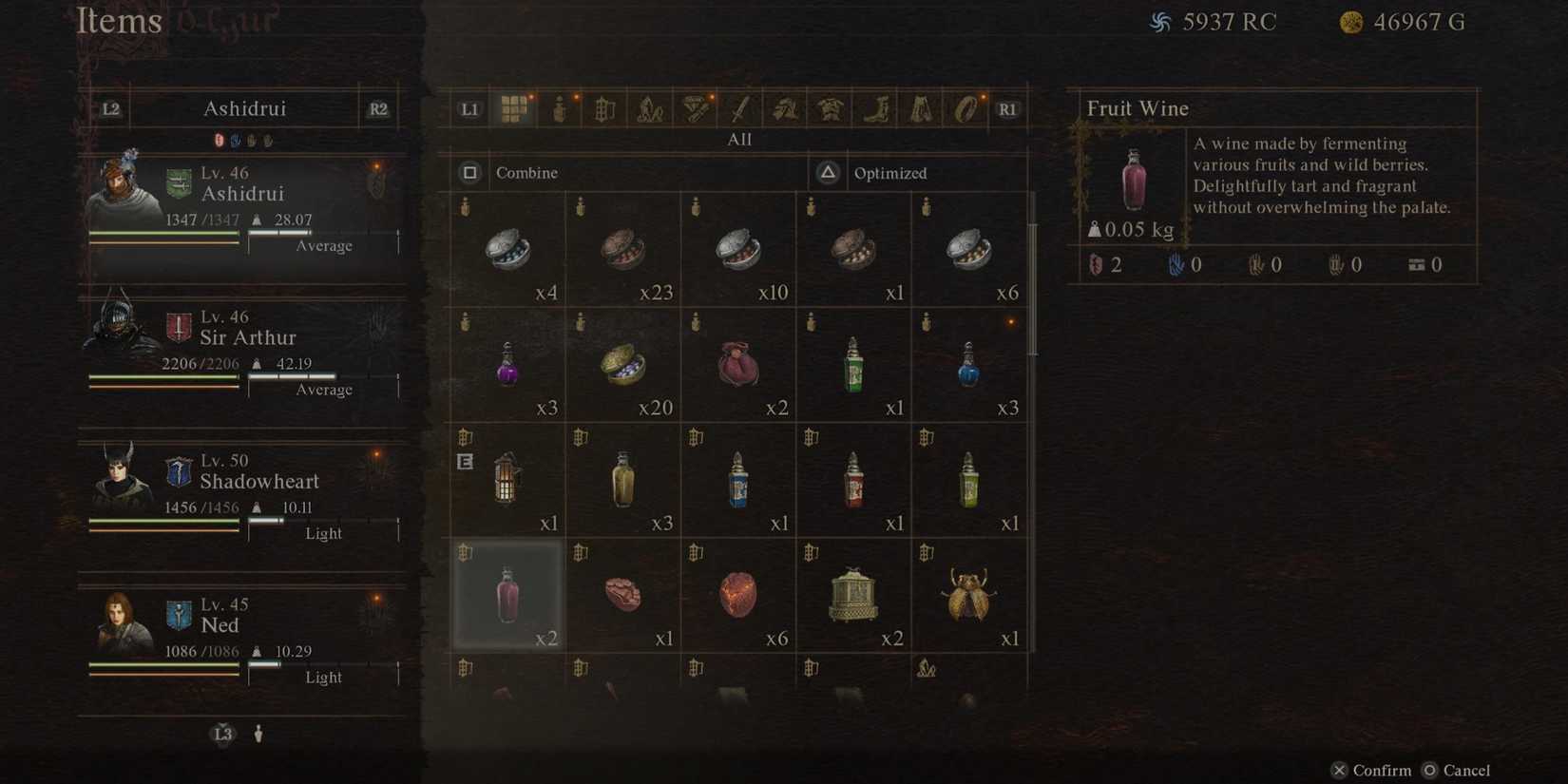 Fruit Wine in Dragon's Dogma 2