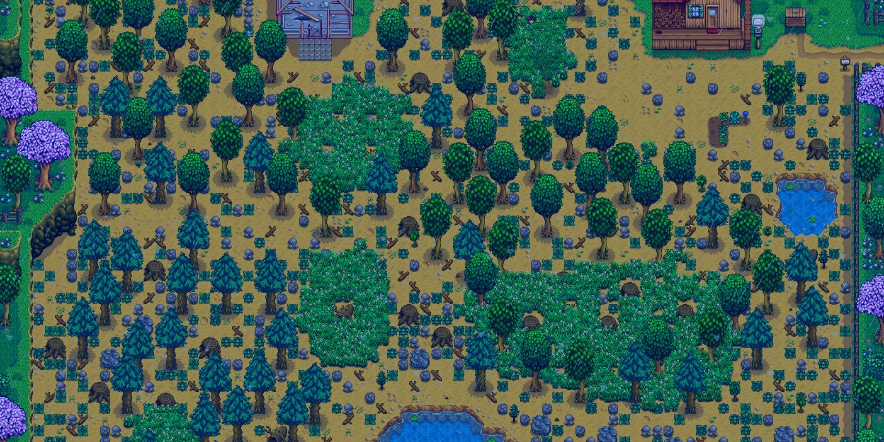 full farm screenshot in stardew valley