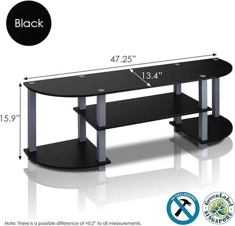 Furinno Turn-N-Tube No Tools Entertainment TV Stand-1