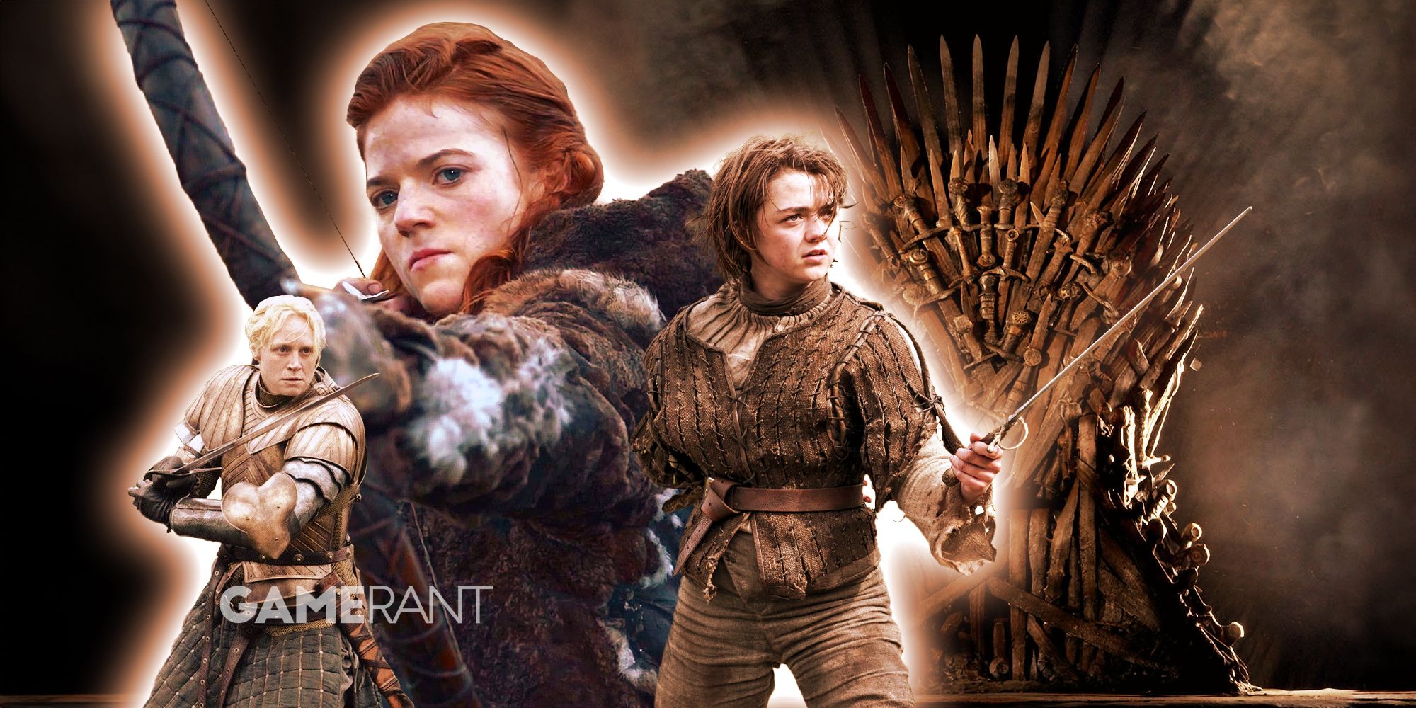 Game of Thrones Brienne, Ygritte, Arya
