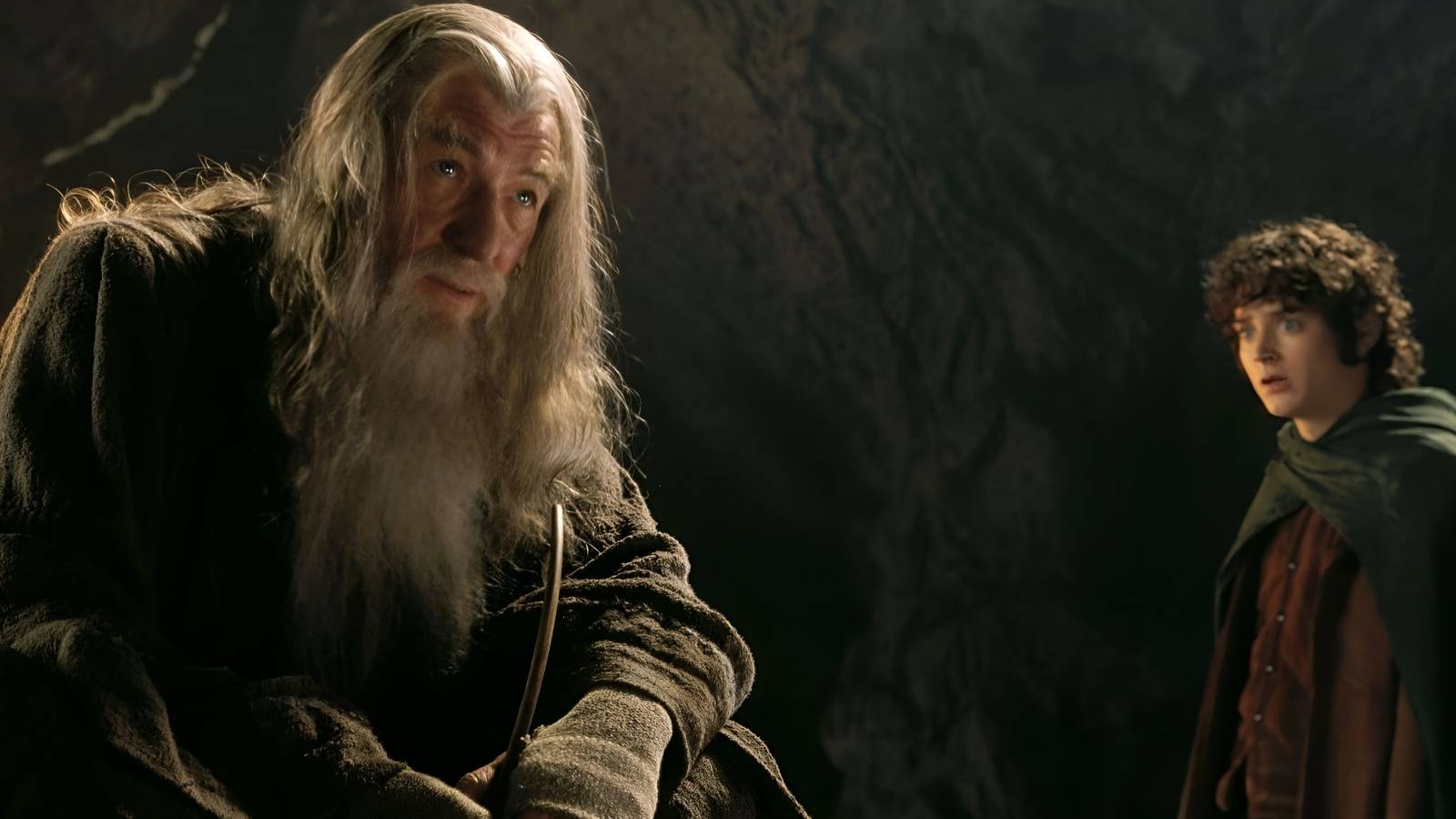 Gandalf the Gray with Frodo