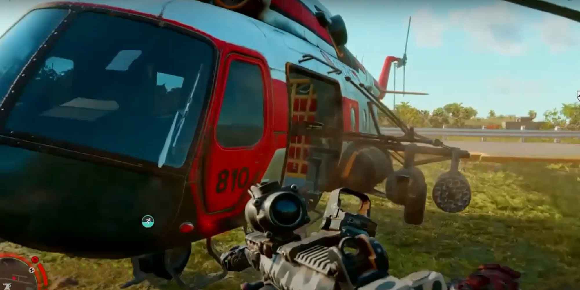 The 1968 Garin Vorona CT in Far Cry 6 comes with mounted machine guns and a bulletproof windshield