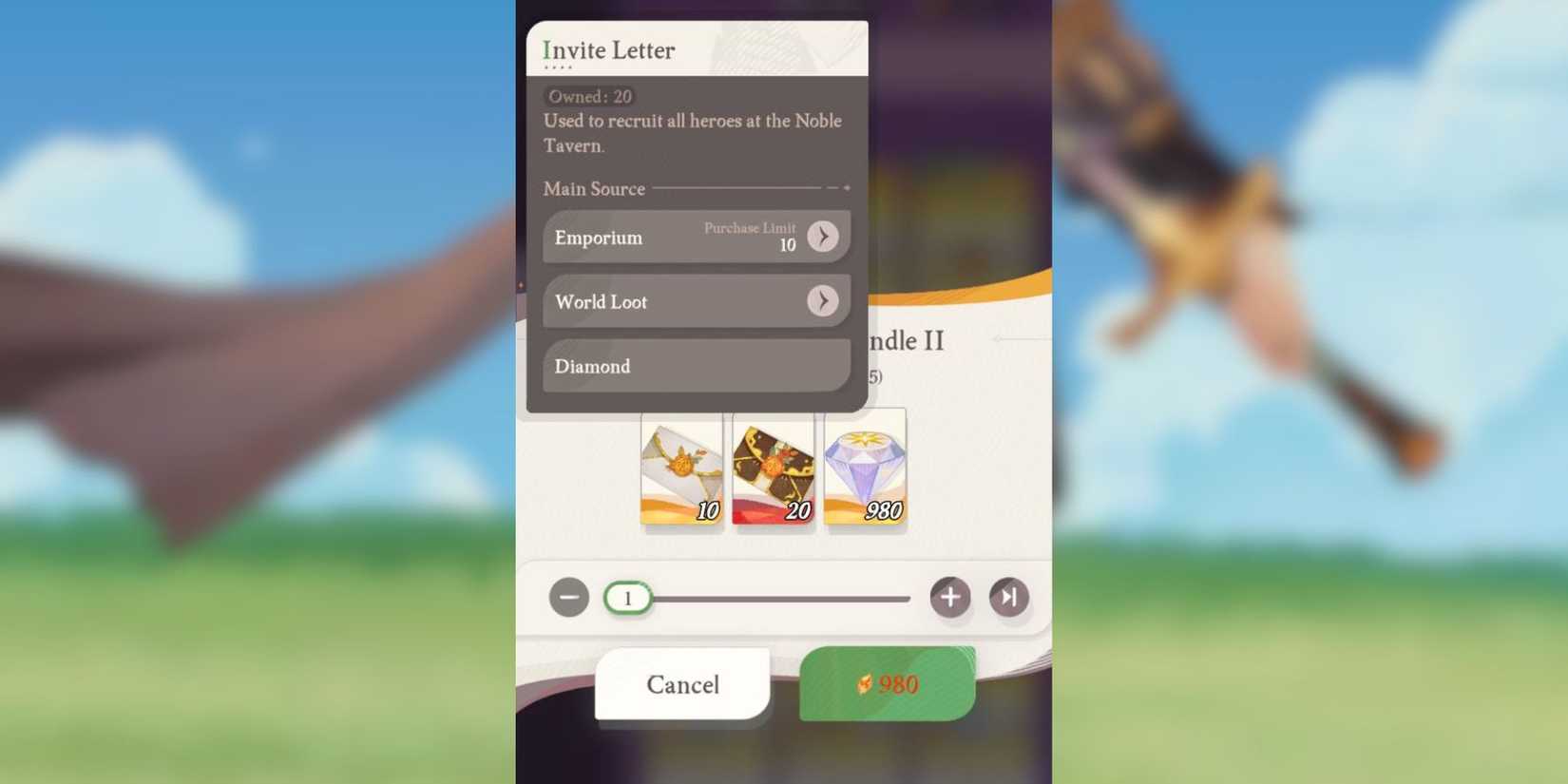 AFK Journey Invite Letters