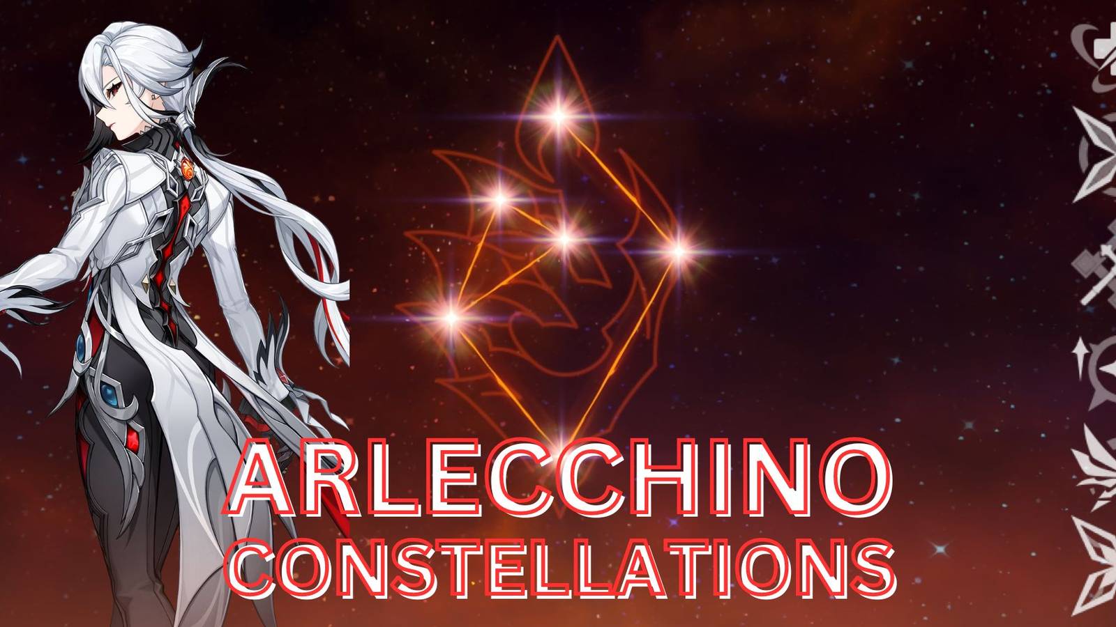 Genshin Impact - Arlecchino Constellations
