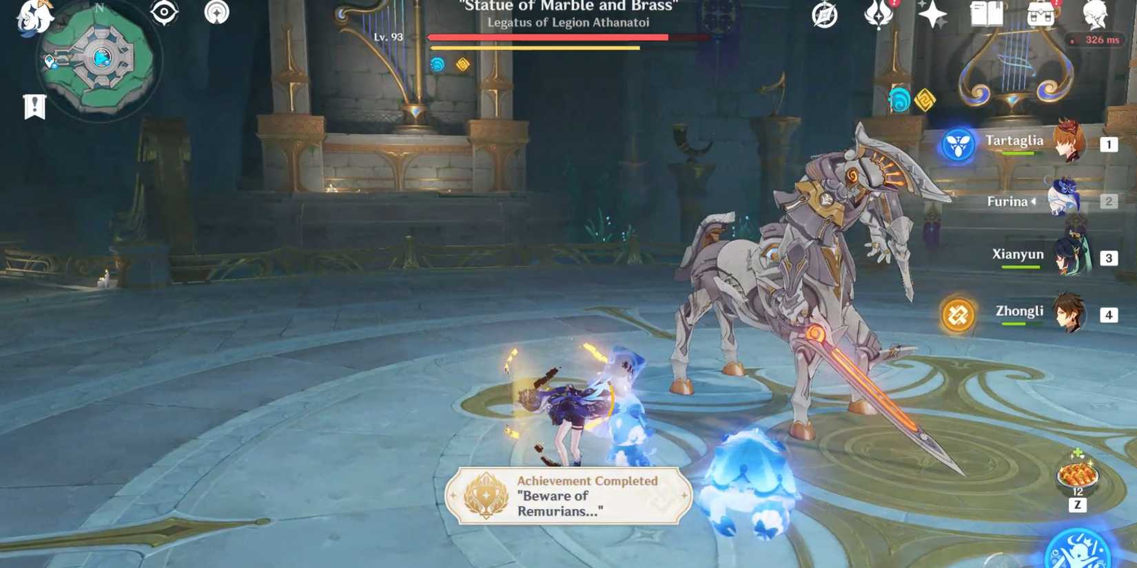 Genshin Impact- Beware of Remurians Achievement 