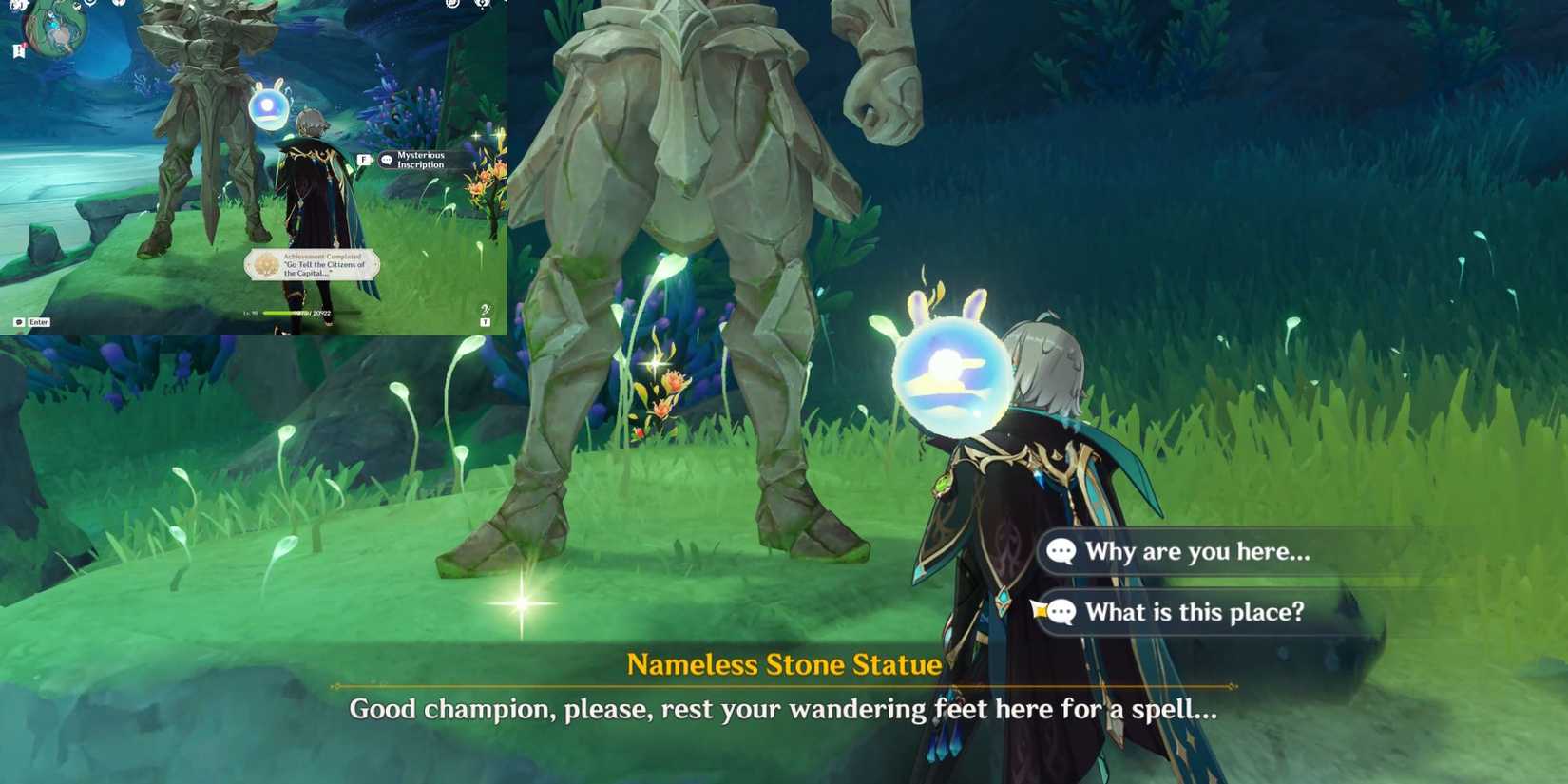 Genshin Impact-Go Tell The Citizens Of The Capital Achievement 