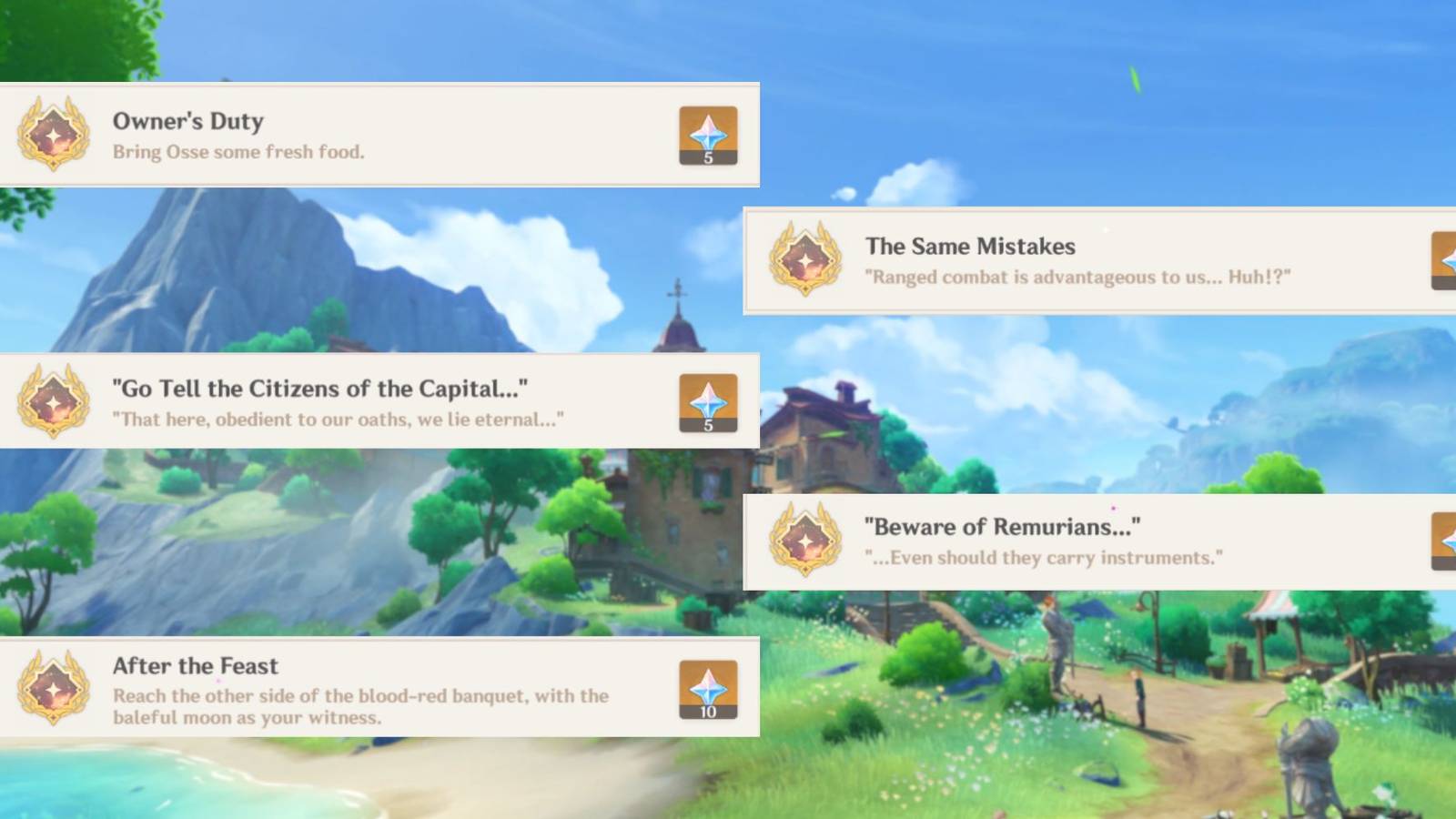 Genshin Impact Hidden Achievements in Petrichor Featured Image