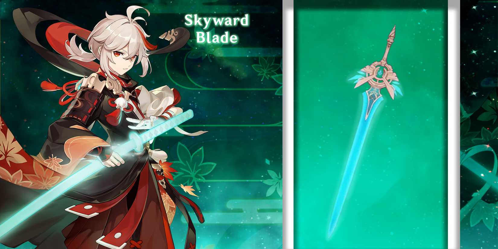 genshin impact kaedehara kazuha skyward blade