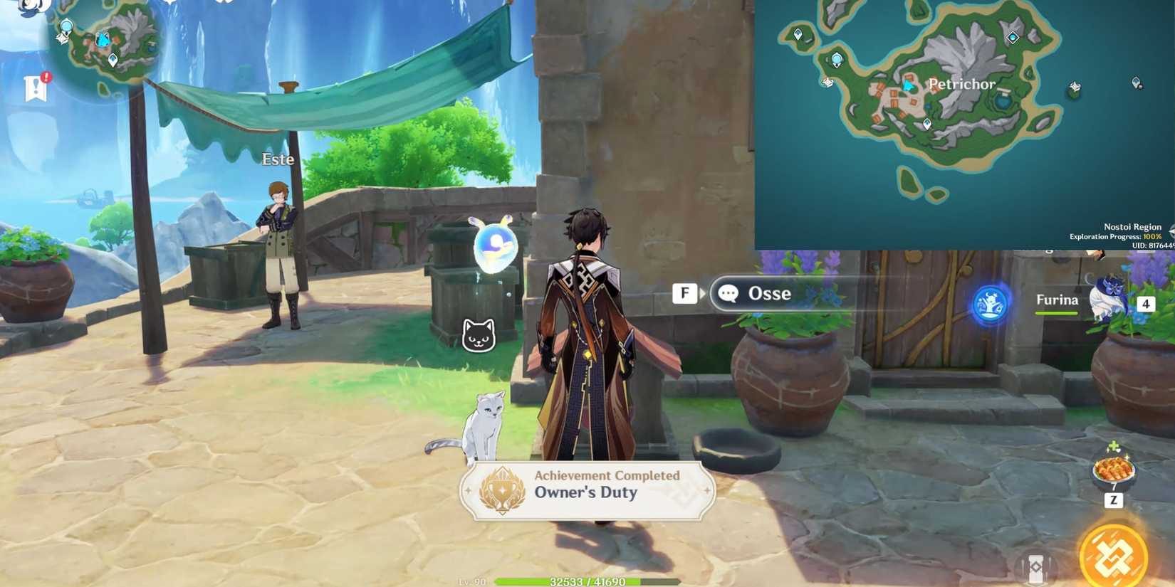 Genshin Impact- Owners Duty Achievement