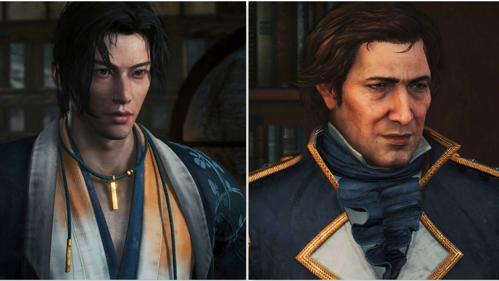 Genzui and Matthew Perry in Rise of the Ronin