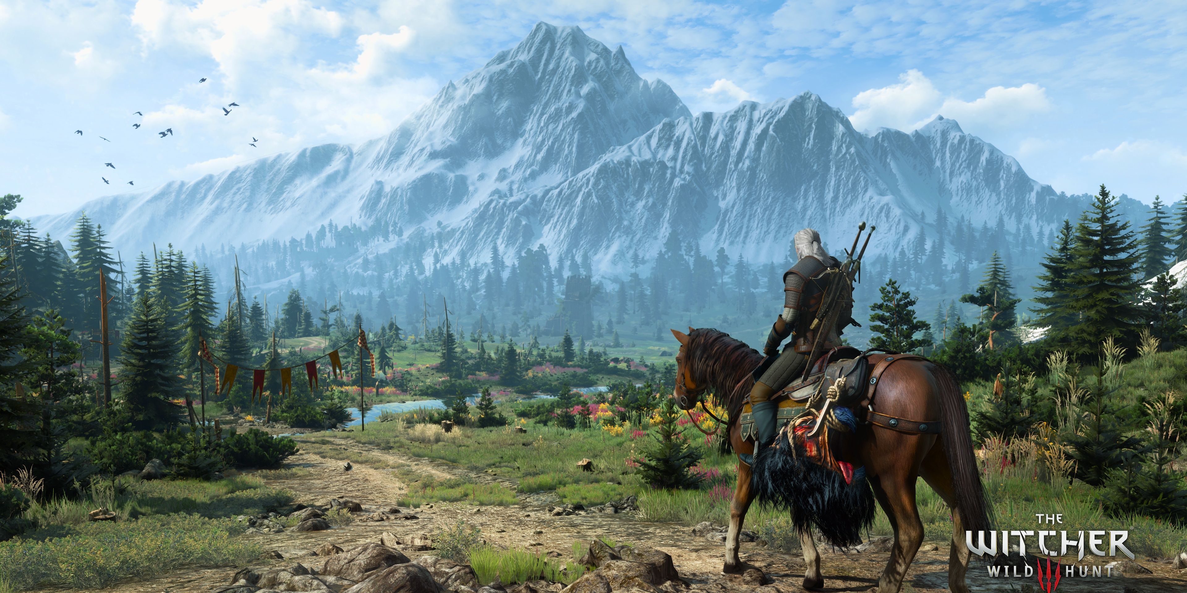 Geralt in Skellige in The Witcher 3: Wild Hunt
