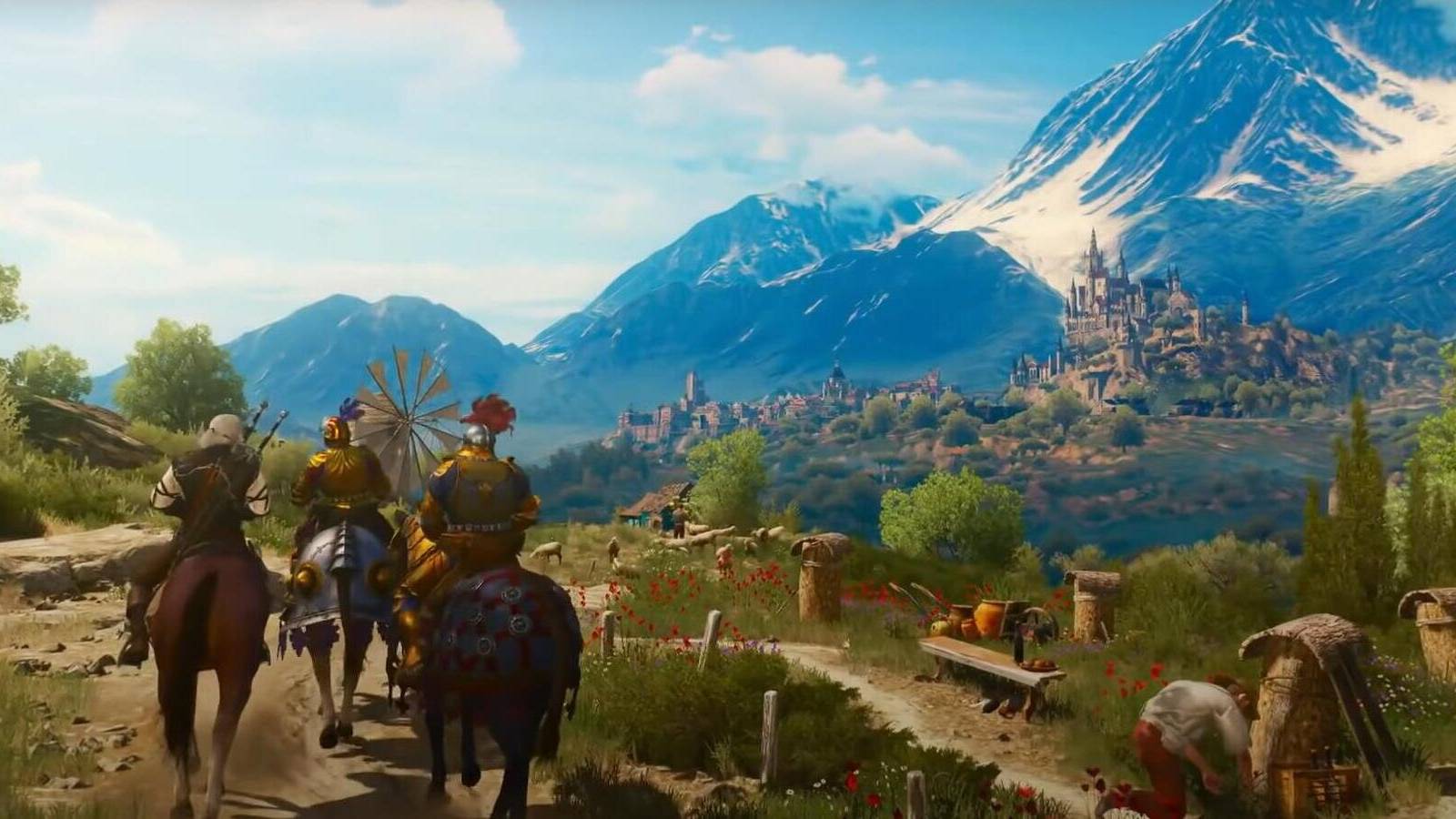 Geralt Riding to Touissant