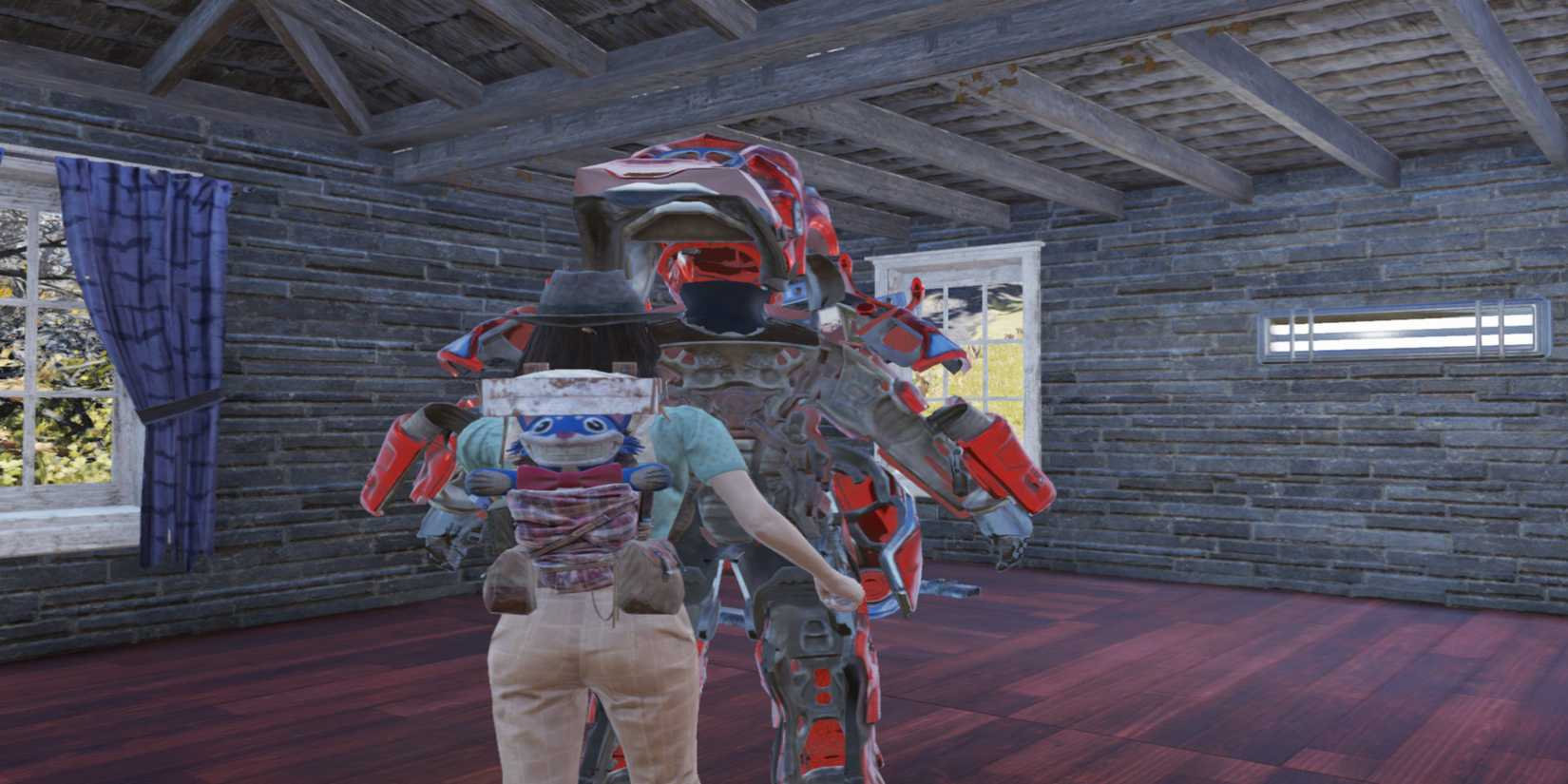 Getting Out of Power Armor in Fallout 76