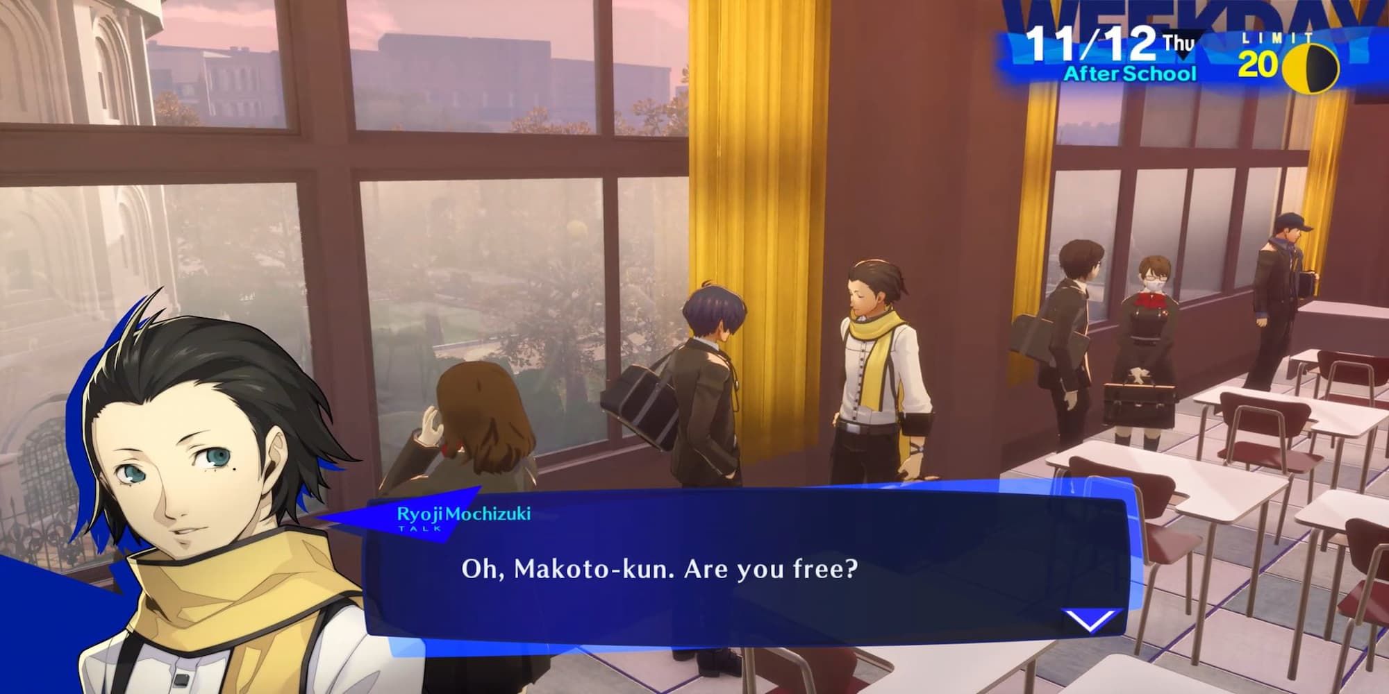 The Player Meeting Up With Ryoji 