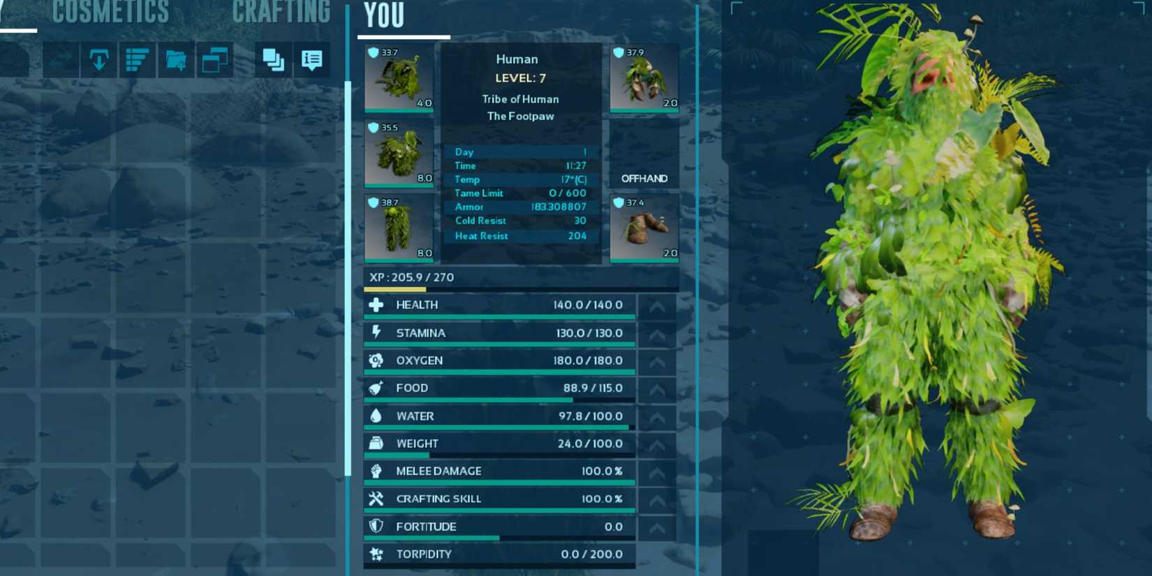 Ghillie Armor ARK Survival Ascended
