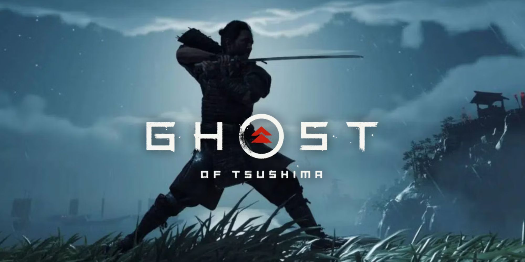 Ghost of Tsushima - Jin with his sword