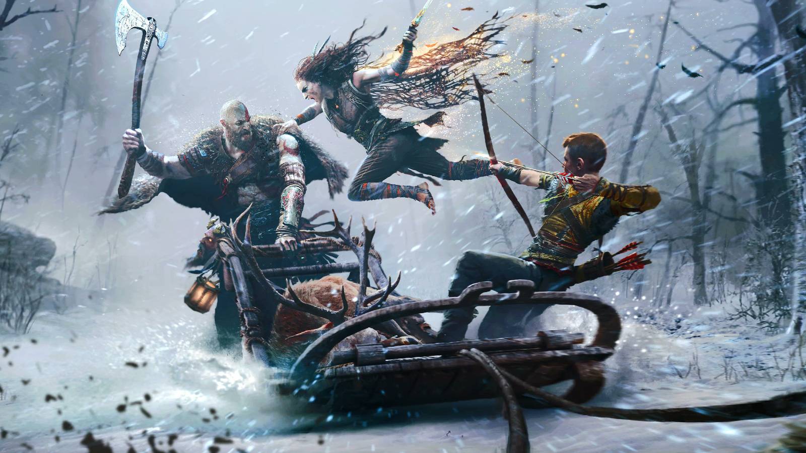 god of war ragnarok cover art