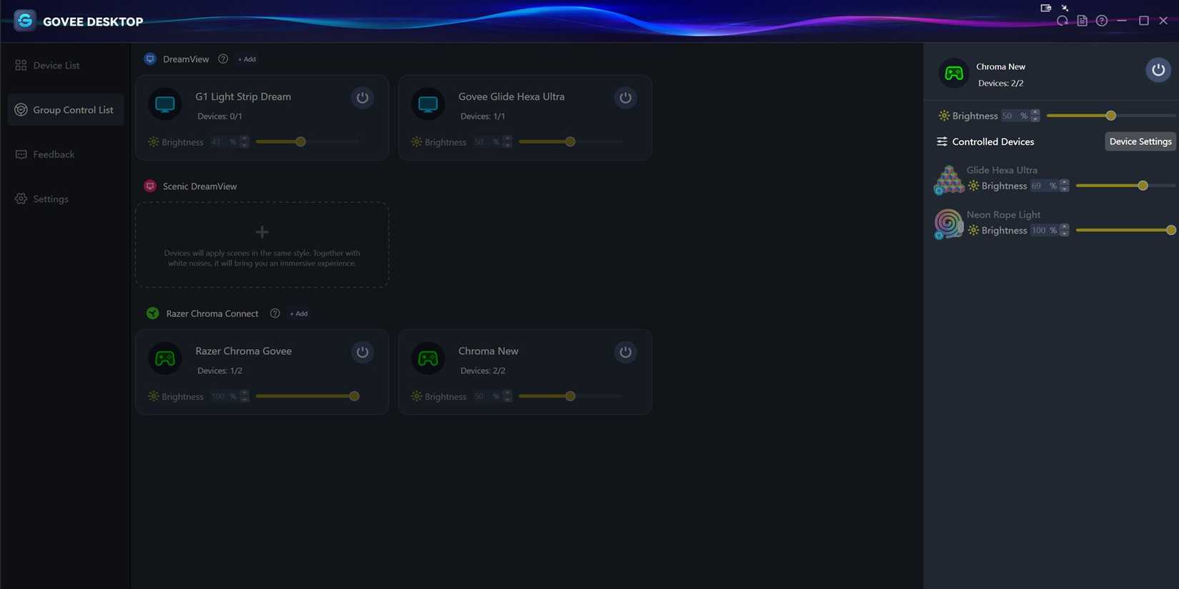 Govee Neon Rope Light 2 Desktop